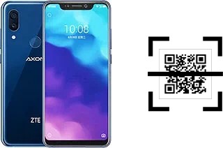 Wie lese ich QR-Codes auf einem ZTE Axon 9 Pro?