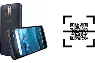 Wie lese ich QR-Codes auf einem ZTE Axon?