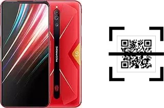 Wie lese ich QR-Codes auf einem ZTE nubia Red Magic 5G?