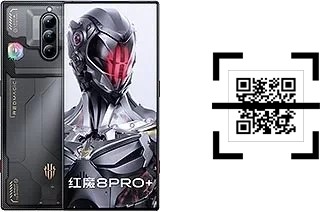 Wie lese ich QR-Codes auf einem ZTE nubia Red Magic 8 Pro+?