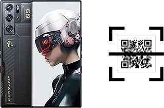 Wie lese ich QR-Codes auf einem ZTE nubia Red Magic 9 Pro?