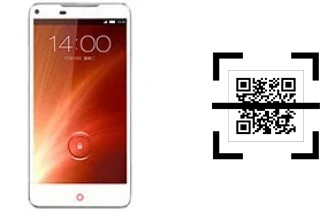 Wie lese ich QR-Codes auf einem ZTE nubia Z5S?