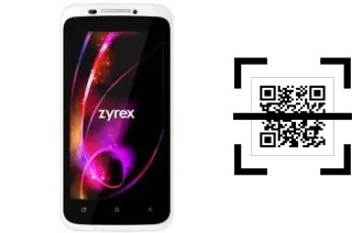 Wie lese ich QR-Codes auf einem Zyrex ZA-957?