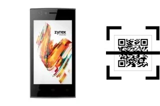 Wie lese ich QR-Codes auf einem Zyrex ZA977?