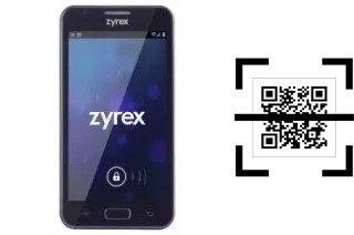 Wie lese ich QR-Codes auf einem Zyrex ZA987?