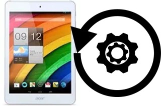 Zurücksetzen oder reset a Acer Iconia A1-830