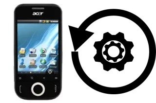 Zurücksetzen oder reset a Acer beTouch E110