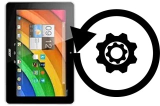 Zurücksetzen oder reset a Acer Iconia Tab A3