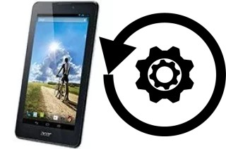 Zurücksetzen oder reset a Acer Iconia Tab 7 A1-713