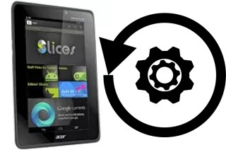 Zurücksetzen oder reset a Acer Iconia Tab A110