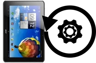 Zurücksetzen oder reset a Acer Iconia Tab A510