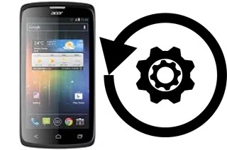 Zurücksetzen oder reset a Acer Liquid C1