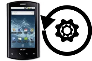 Zurücksetzen oder reset a Acer Liquid E