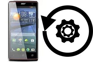 Zurücksetzen oder reset a Acer Liquid E3 Duo Plus