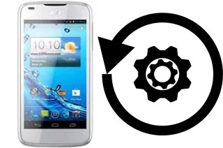 Zurücksetzen oder reset a Acer Liquid Gallant Duo