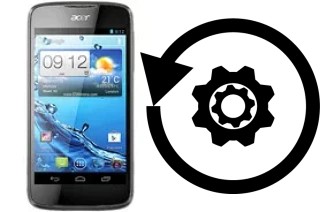 Zurücksetzen oder reset a Acer Liquid Gallant E350