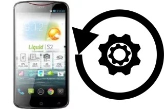Zurücksetzen oder reset a Acer Liquid S2