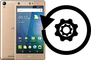 Zurücksetzen oder reset a Acer Liquid X2