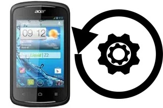 Zurücksetzen oder reset a Acer Liquid Z2