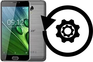 Zurücksetzen oder reset a Acer Liquid Z6 Plus