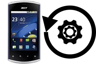 Zurücksetzen oder reset a Acer Liquid mini E310