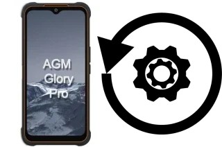 Zurücksetzen oder reset a AGM GLORY PRO