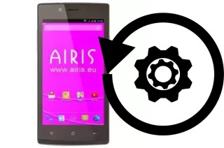 Zurücksetzen oder reset a Airis TM45DM