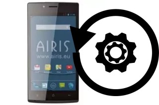 Zurücksetzen oder reset a Airis TM54QM