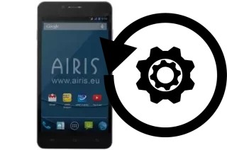 Zurücksetzen oder reset a Airis TM55Q