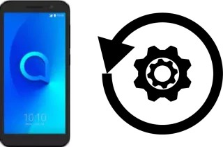 Zurücksetzen oder reset a Alcatel 1