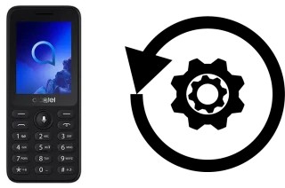 Zurücksetzen oder reset a Alcatel 3078