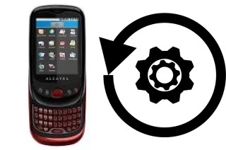 Zurücksetzen oder reset a alcatel OT-980