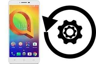 Zurücksetzen oder reset a alcatel A3 XL