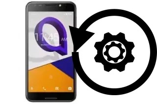 Zurücksetzen oder reset a Alcatel A30 Fierce