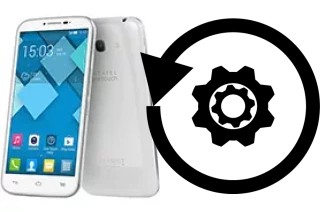 Zurücksetzen oder reset a alcatel Pop C9