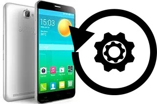 Zurücksetzen oder reset a alcatel Flash