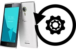 Zurücksetzen oder reset a alcatel Flash 2