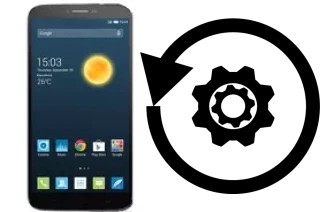 Zurücksetzen oder reset a alcatel Hero 2