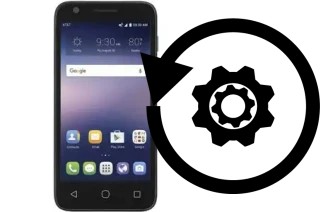 Zurücksetzen oder reset a Alcatel Ideal