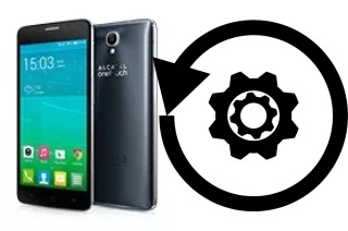 Zurücksetzen oder reset a alcatel Idol X+