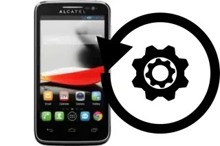 Zurücksetzen oder reset a Alcatel OneTouch Evolve