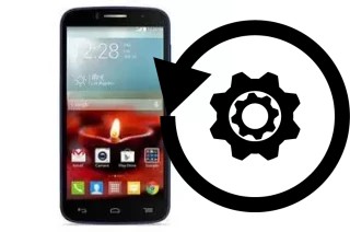 Zurücksetzen oder reset a Alcatel OneTouch Fierce 2