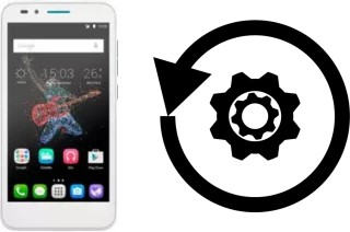 Zurücksetzen oder reset a Alcatel OneTouch Go Play