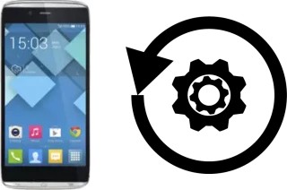 Zurücksetzen oder reset a Alcatel OneTouch Idol Alpha