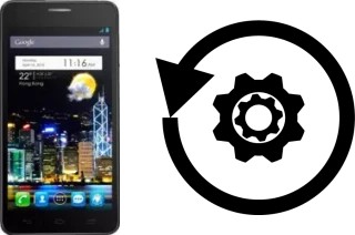 Zurücksetzen oder reset a Alcatel OneTouch Idol Ultra