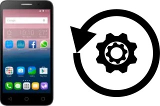 Zurücksetzen oder reset a Alcatel OneTouch Pop 3 (5) 3G