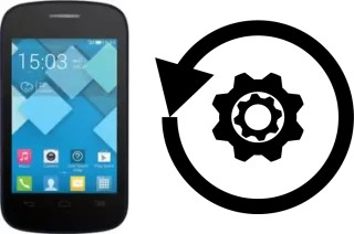 Zurücksetzen oder reset a Alcatel OneTouch Pop C1