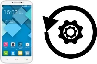 Zurücksetzen oder reset a Alcatel OneTouch Pop C9