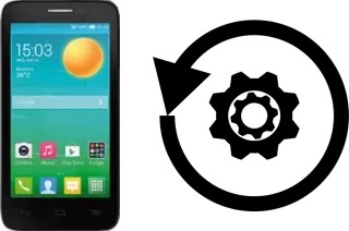 Zurücksetzen oder reset a Alcatel OneTouch Pop D5