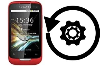 Zurücksetzen oder reset a alcatel OT-985